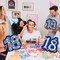 Blue Sliver 18th Birthday Yard Sign for Boys Girls 10PCS Happy 18th Birthday Party Decorations 2006 Lawn Sign with Stakes for 18 Years Old Birthday Outdoor Anniversary Decor Party Supplies